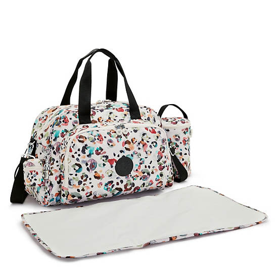 Bolsas Kipling Camama Printed Diaper Bag Blancos | MX 1252ZU